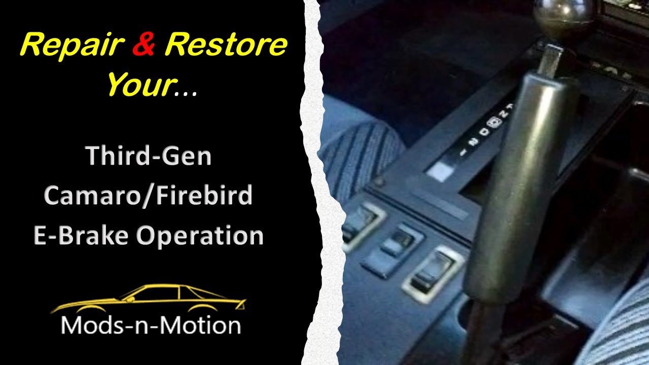 E-Brake Cable Repair and Restoration for Third-Gen 82-92 Camaro/Firebird