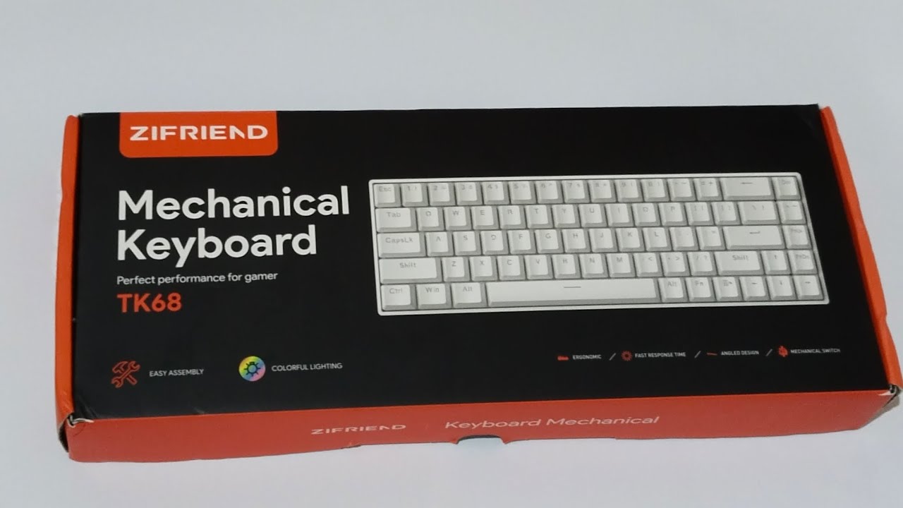Review Keyboard ZIFRIEND TK68
