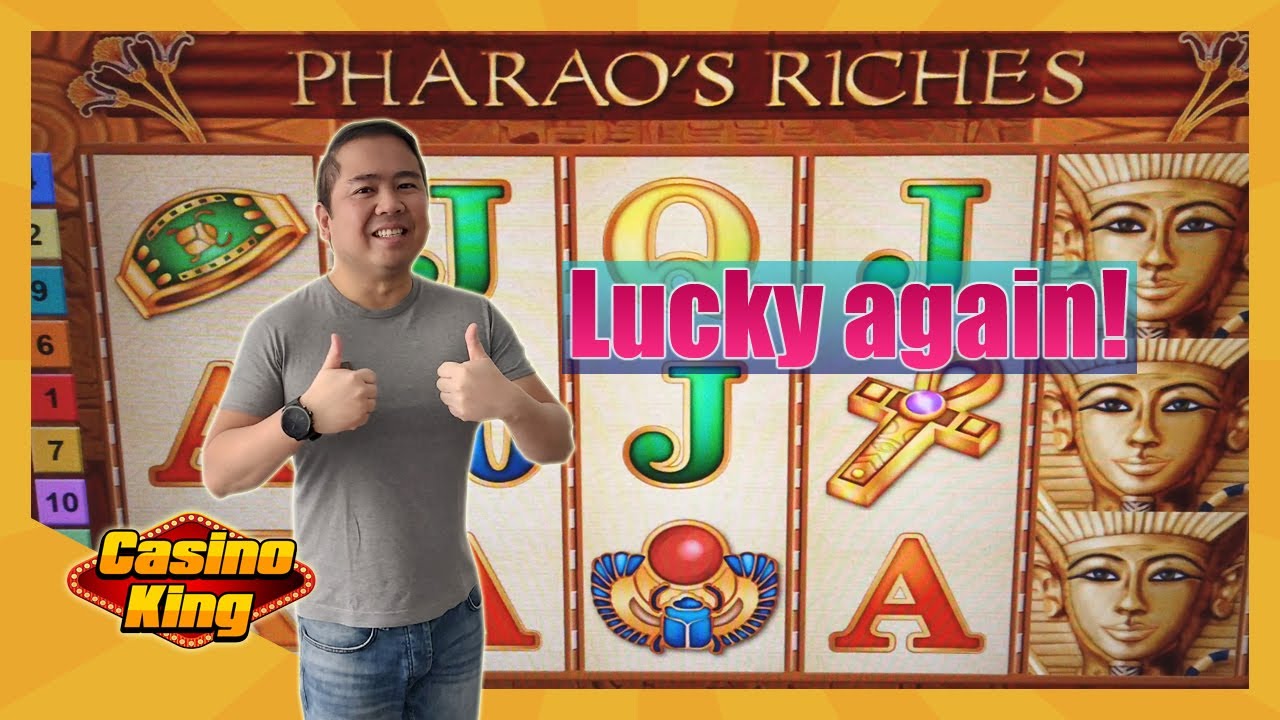 Lucky again on Pharao's Riches and 4 other Slots games! [Day 21 - Slots Challenge 4]