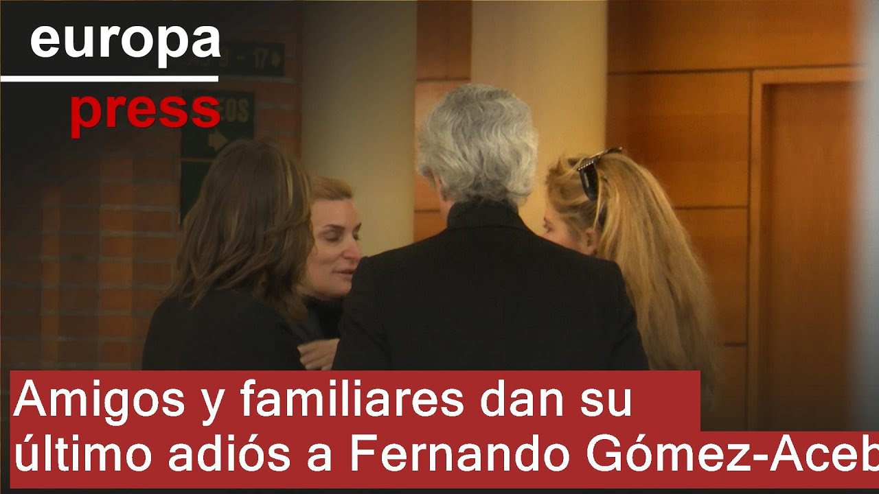 Amigos y familiares dan su último adiós a Fernando Gómez-Acebo