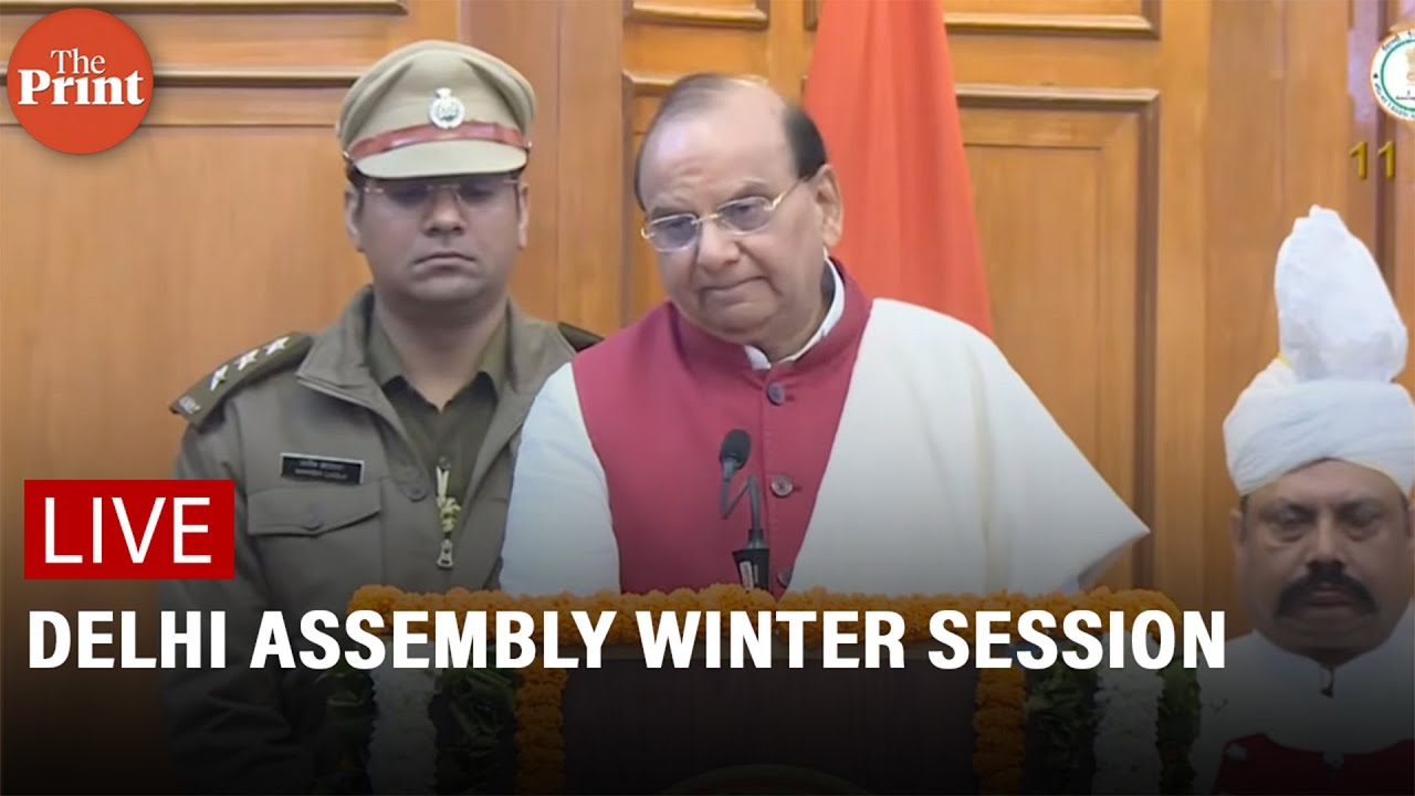 LIVE: Delhi Assembly Winter session