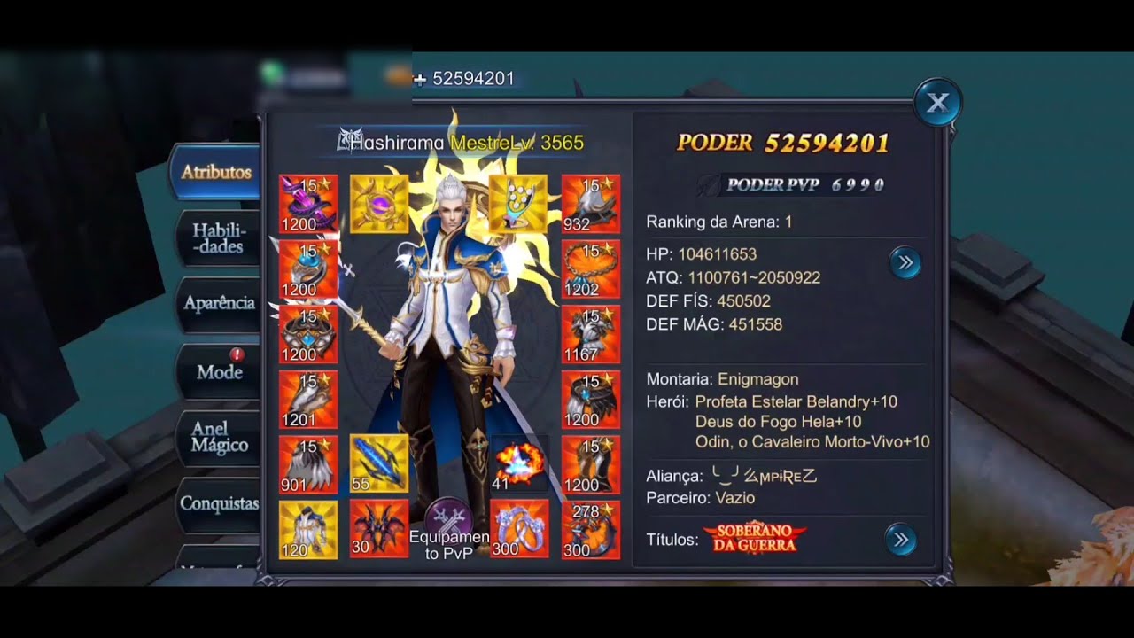 Goddess Primal Chaos : TOP 1 MONUMENTO SEA Hashirama 🏆🎖️🔥
