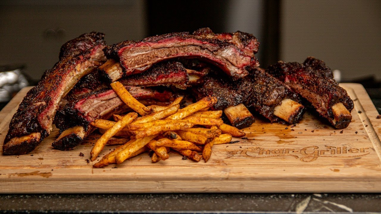 Smoked Beef Back Ribs. A Beef Lover's Dream