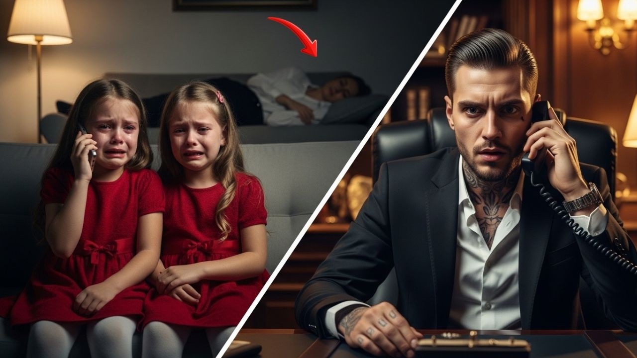 Gemenii ei l-au sunat accidental pe tatăl lor biologic, un șef al mafiei-Când ea s-a prăbușit. Dar..