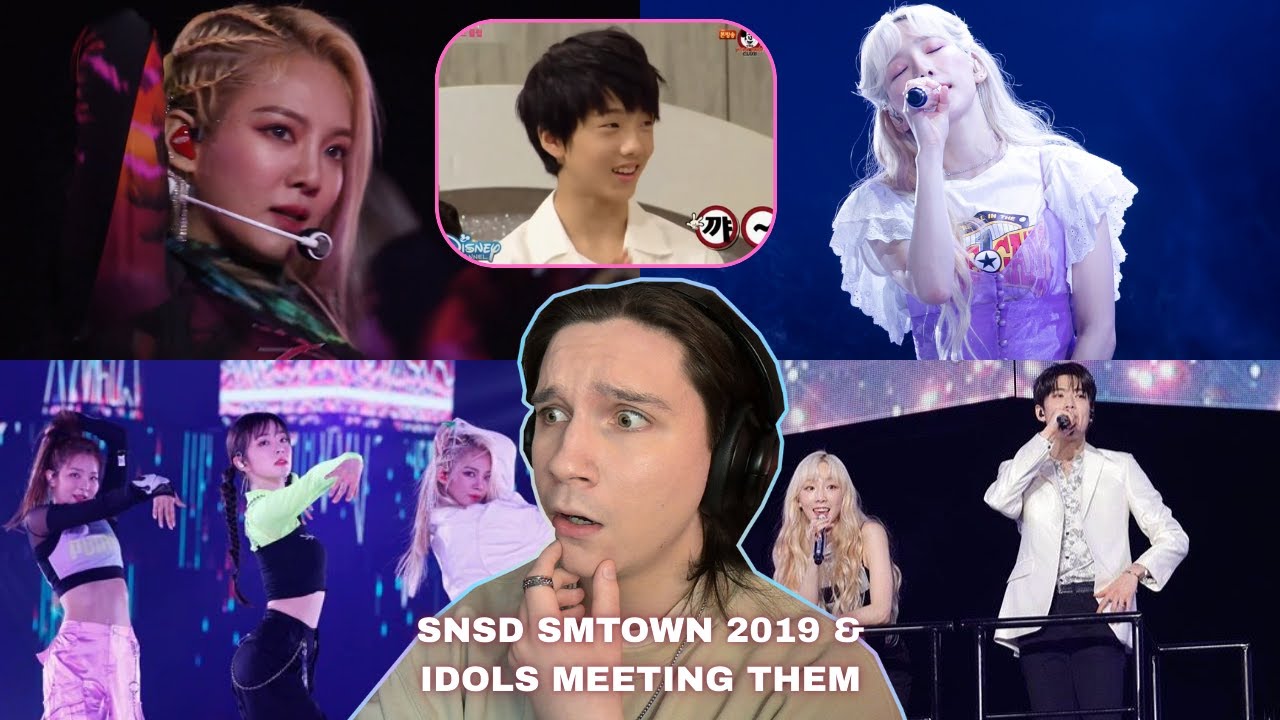 GIRLS' GENERATION | SMTOWN 2019 (HYO, Taeyeon, Seulgi, Irene, Jaehyun, SUJU/FX) / Idols meeting snsd