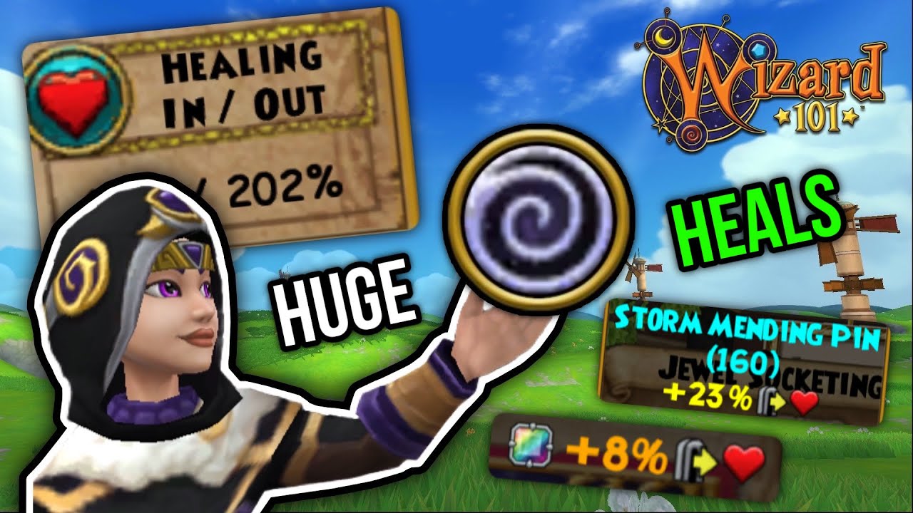 Wizard101 | How to Heal MASSIVELY On All Schools! (OUTDATED)
