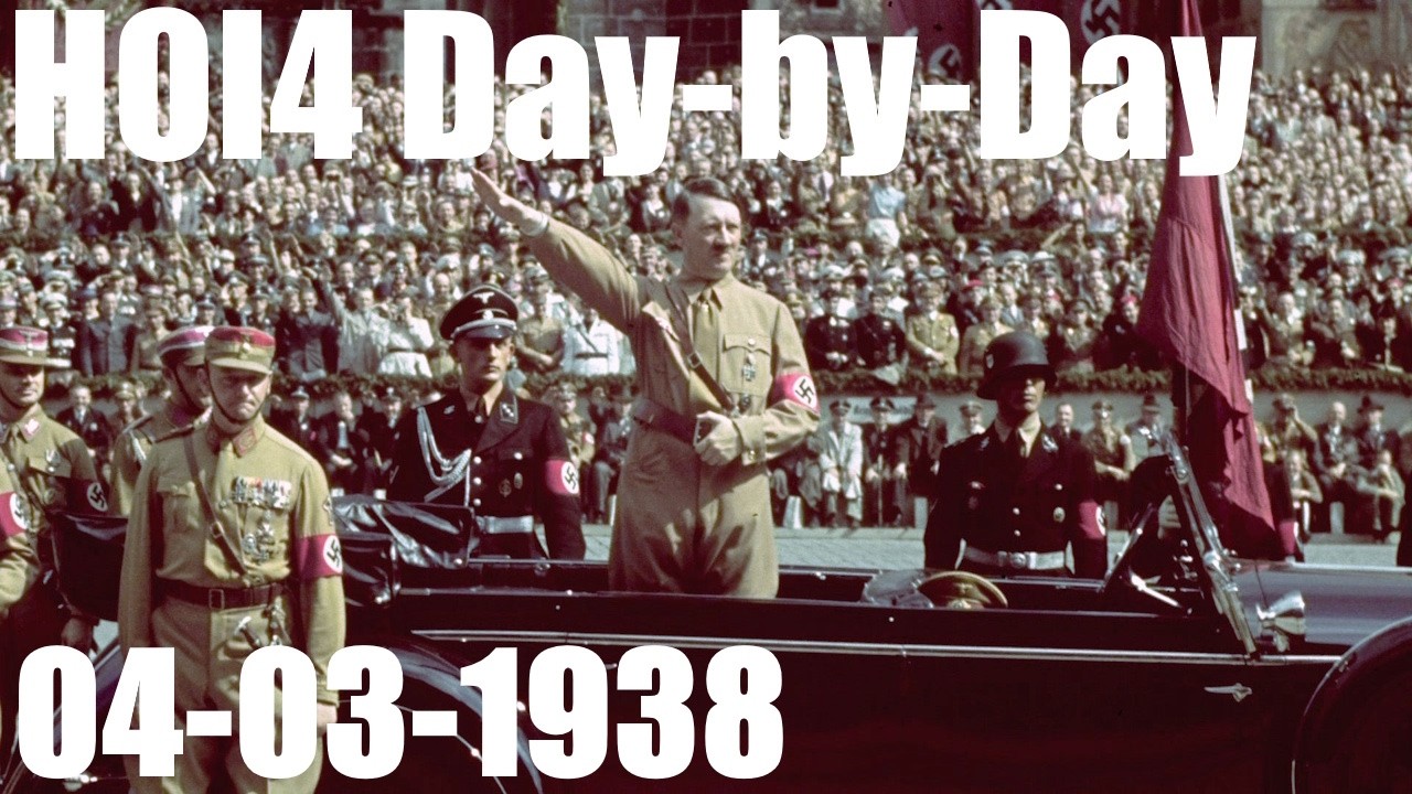 I'm Playing HOI4 in Real-Time! (04-03-1938)
