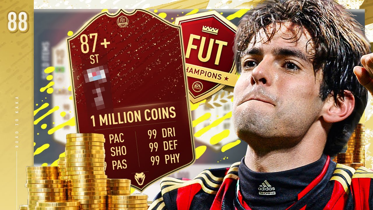 1 MILLION COIN PLAYER IN MY 87+ PLAYER PICK!! - FIFA 20 KAKA ROAD TO GLORY #88