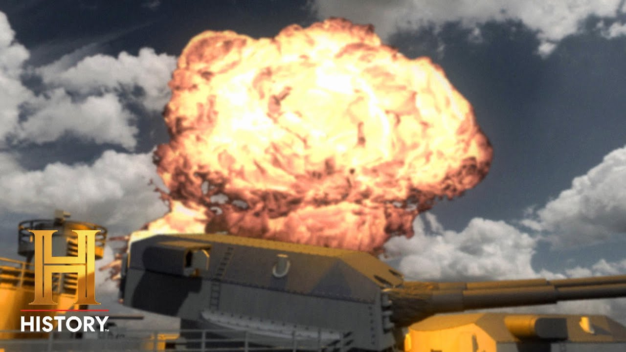 Allies Hunt for the Most Powerful German Battleship | Biggest Battles of WWII | History