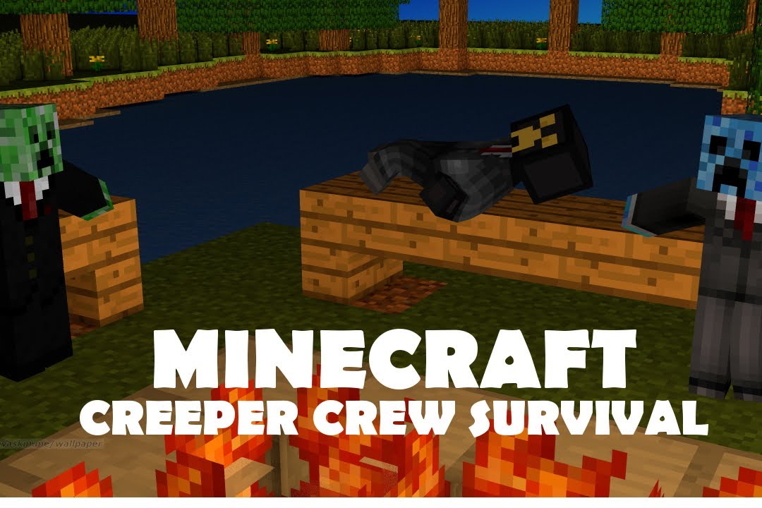 Minecraft Survival w/ Creeper Crew #1 A new Journey!