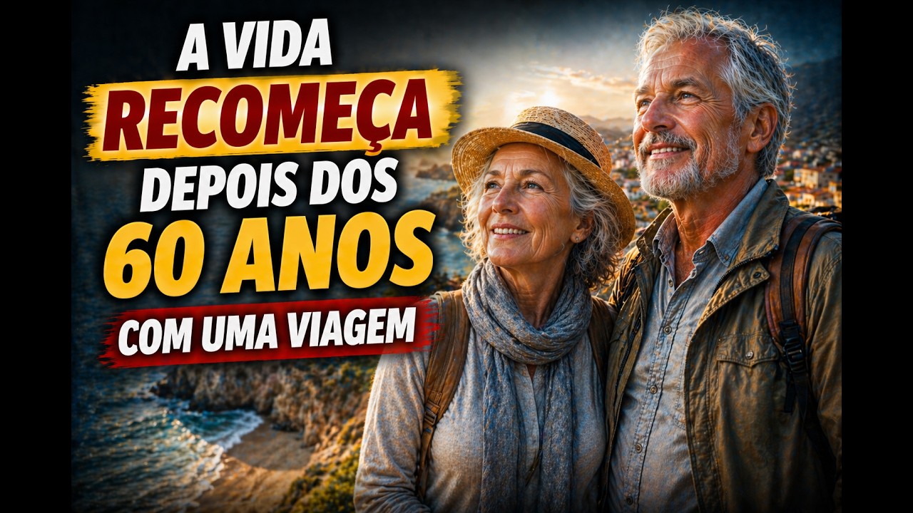 A vida recomeça depois dos 60 com uma viagem
