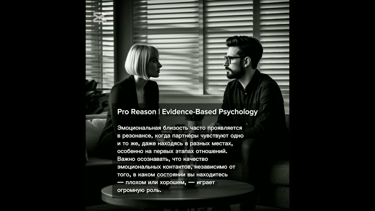 Pro Reason | Emotional Intimacy: Resonance, Connection & Evidence-Based Psychology