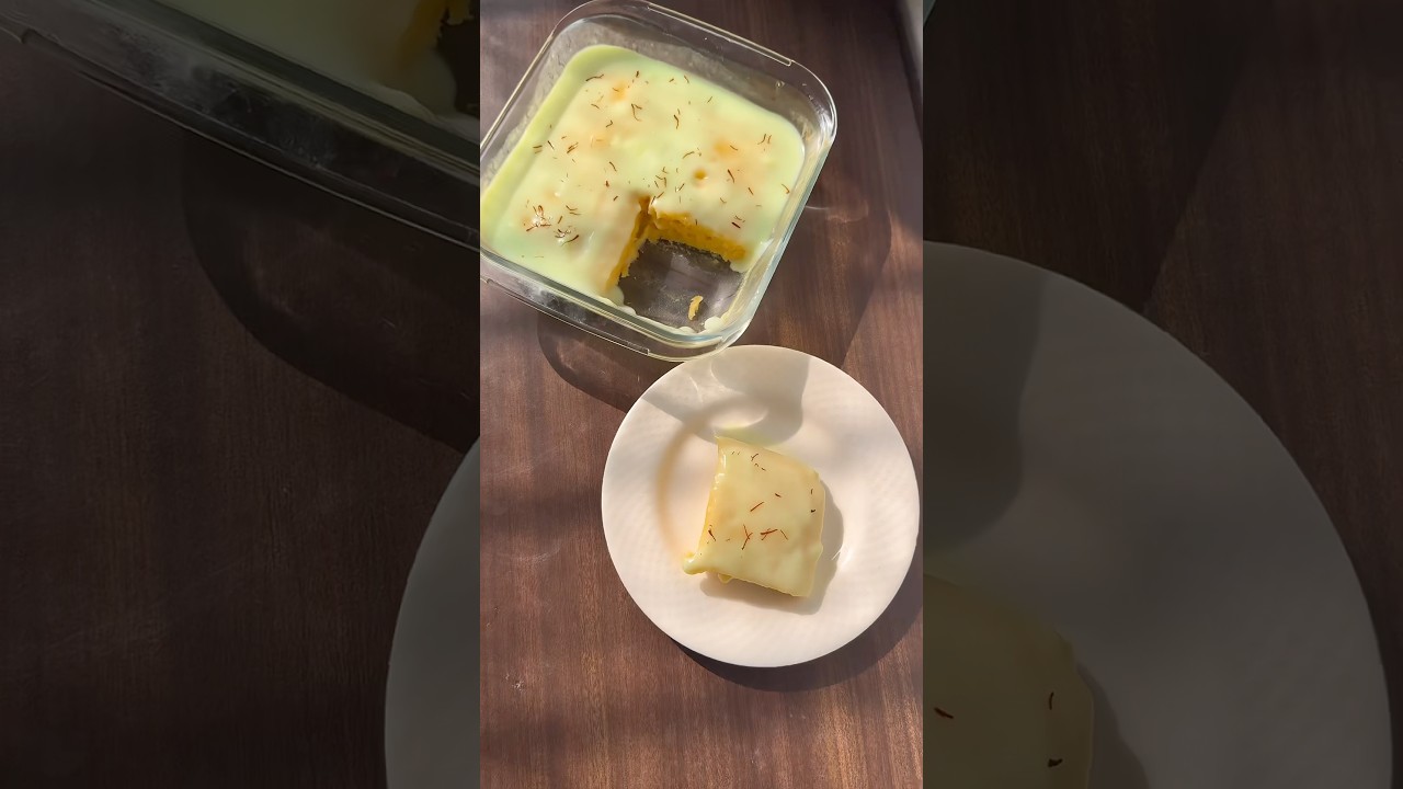 Custard orange cake recipe 
