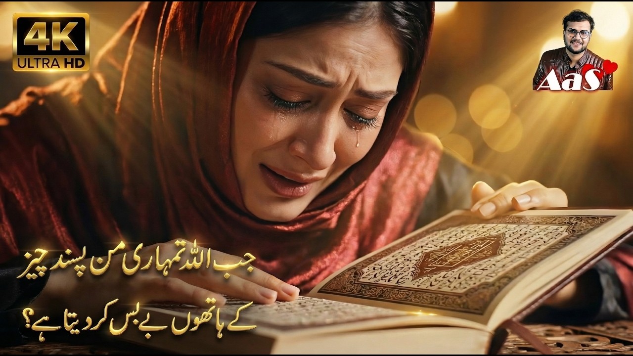 Jab Allah Tumhari ManPasand Cheez Ke Hathon Bebas Kar Deta hai? | Syed Ahsan AaS
