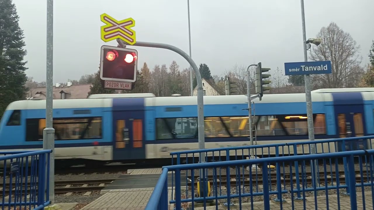 Železniční Přejezd Ažd 97 Vesec u Liberce 