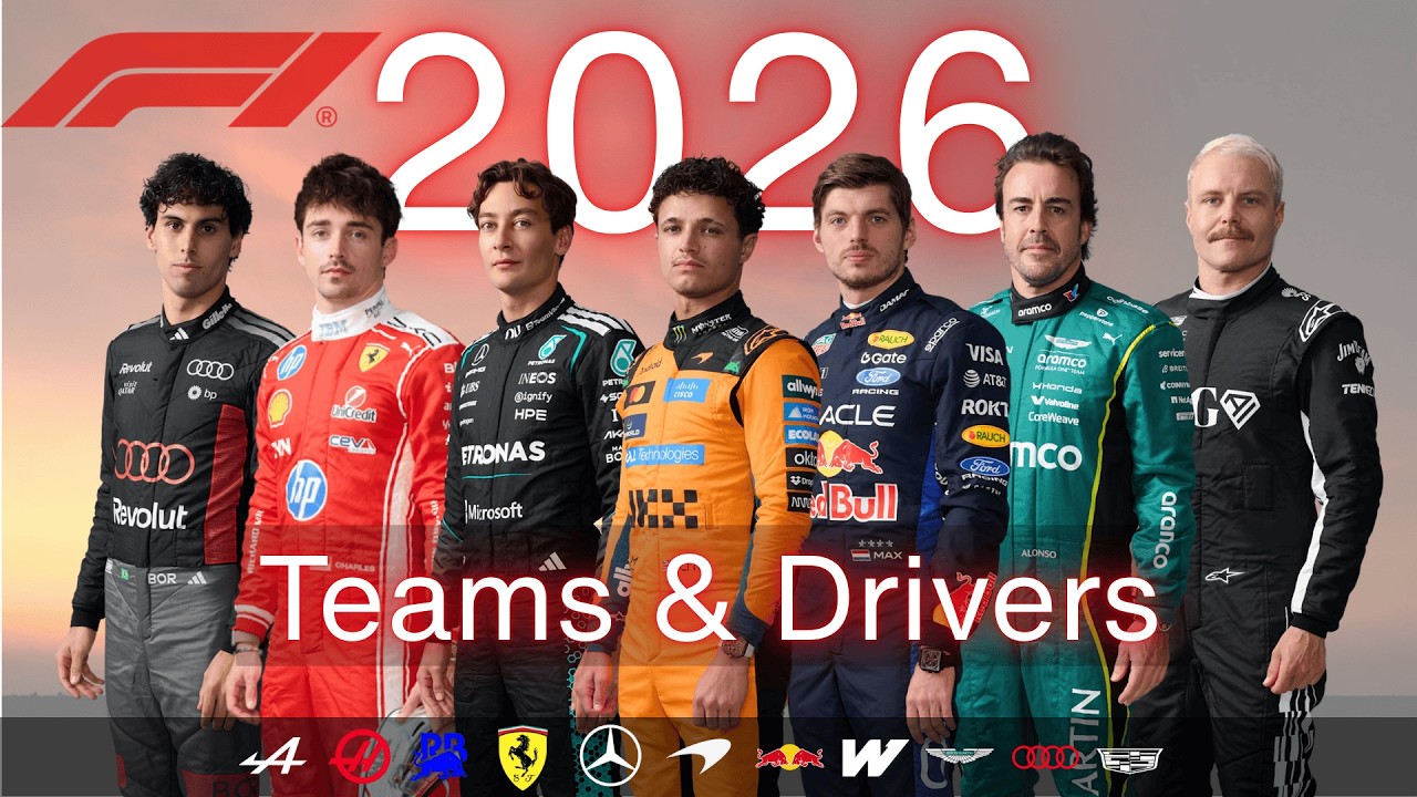 THE NEW ERA! 🤯 All 2026 F1 Teams & Drivers Revealed