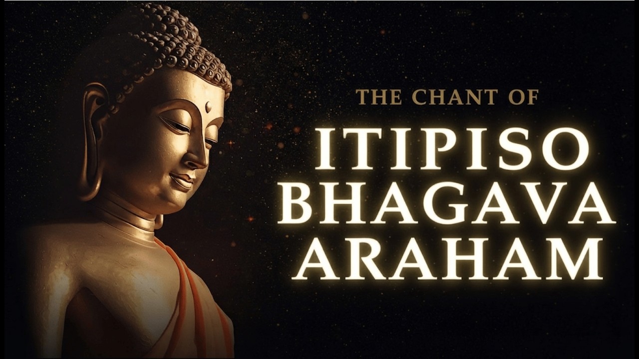 Iti Pi So Bhagavā |Devotional Buddhist Chant for Inner Peace & Awakening #buddhachant #buddhamantra