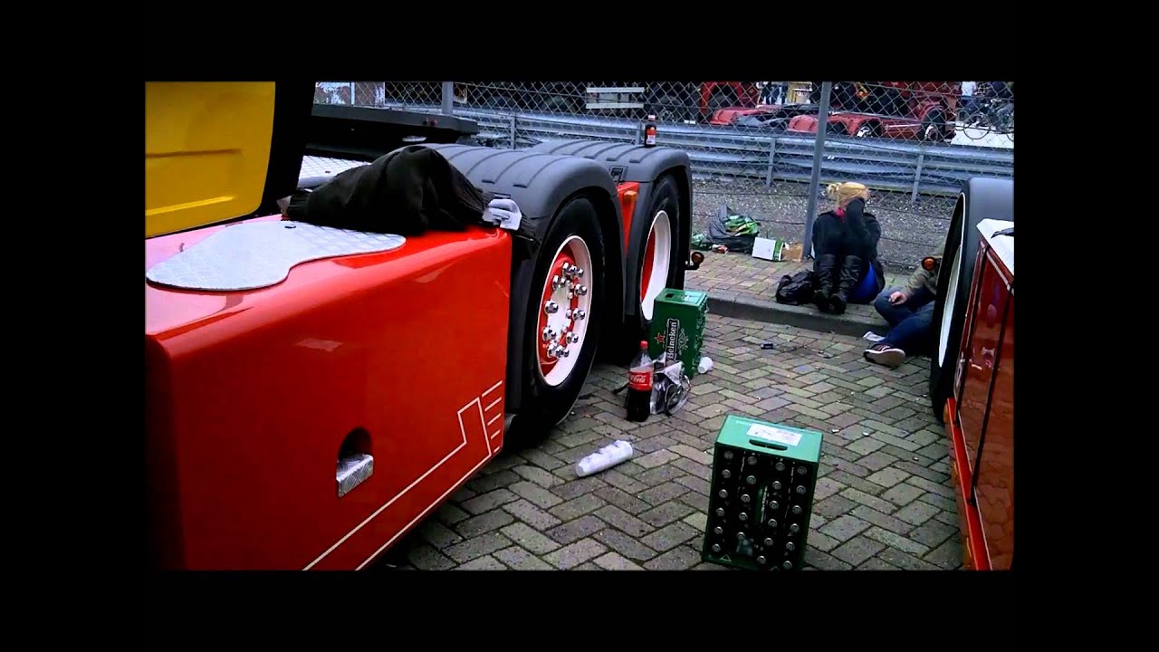 Truckstar Festival 2011 Scania's V8 gassen HD