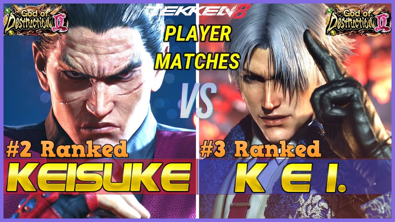 T8 ▰ KEISUKE (#2 Ranked Kazuya) Vs KEI (#3 Ranked Lee) ▰ Tekken 8 High Level Gameplay