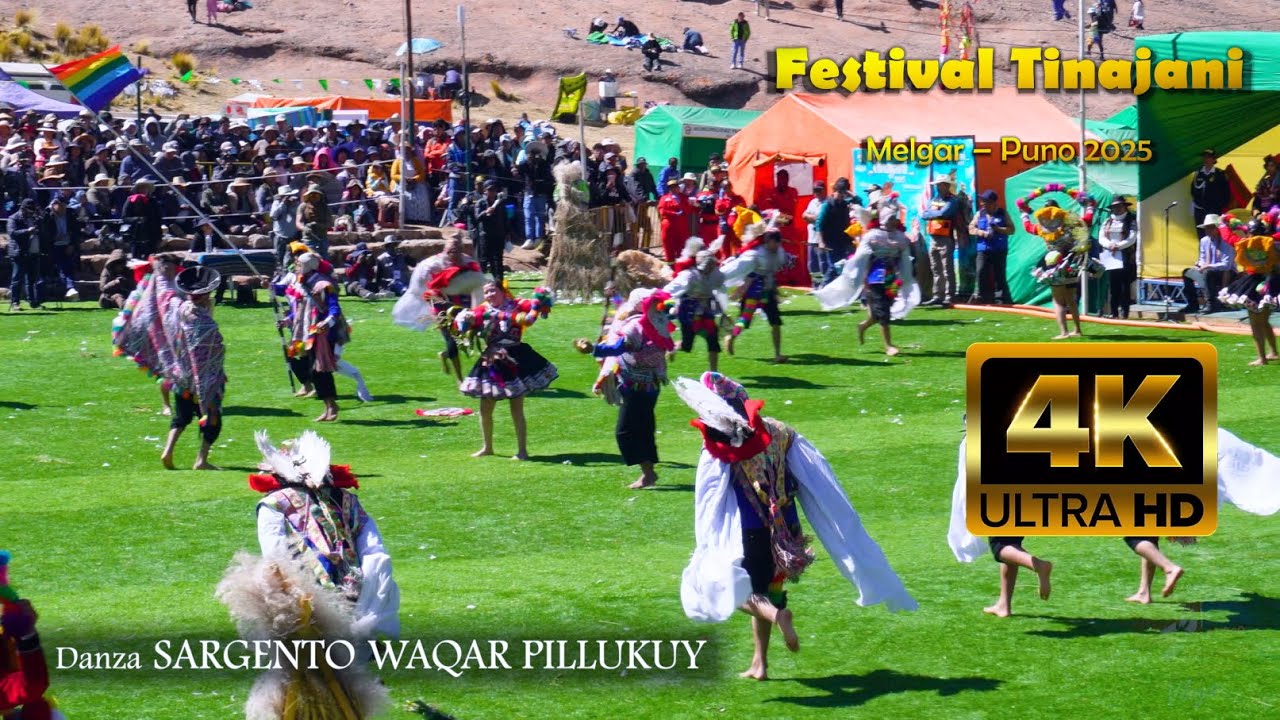Danza SARGENTO WAQAR PILLUKUY Primer Lugar TINAJANI 2025
