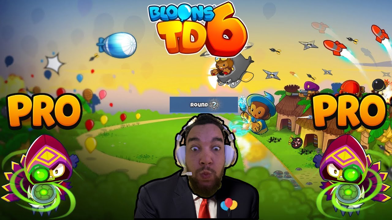 Playing Bloons TD6 w/ Pro's