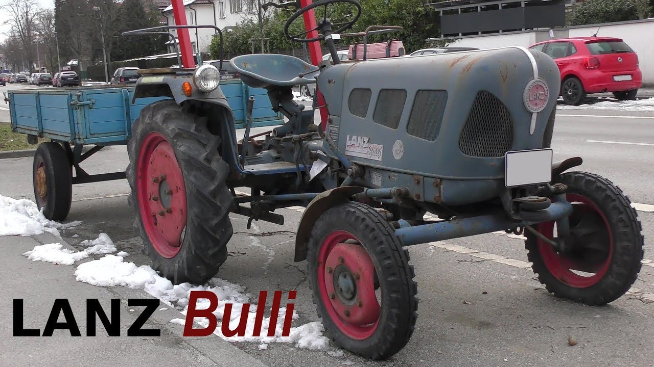 Baby LANZ Bulli D 1106 von 1957 Mannheim uralter Schlepper/Traktor - vintage tractor