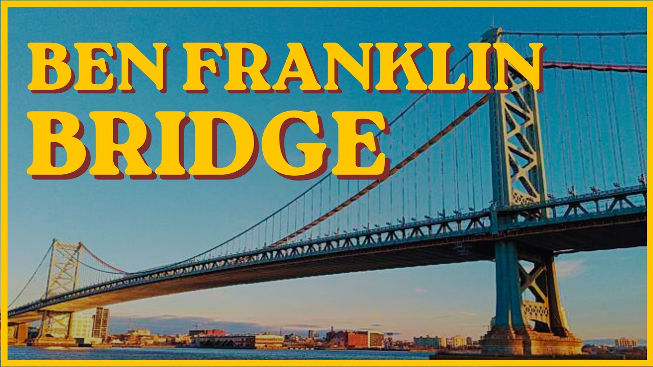 Ben Franklin Bridge: Driving from Philadelphia to New Jersey