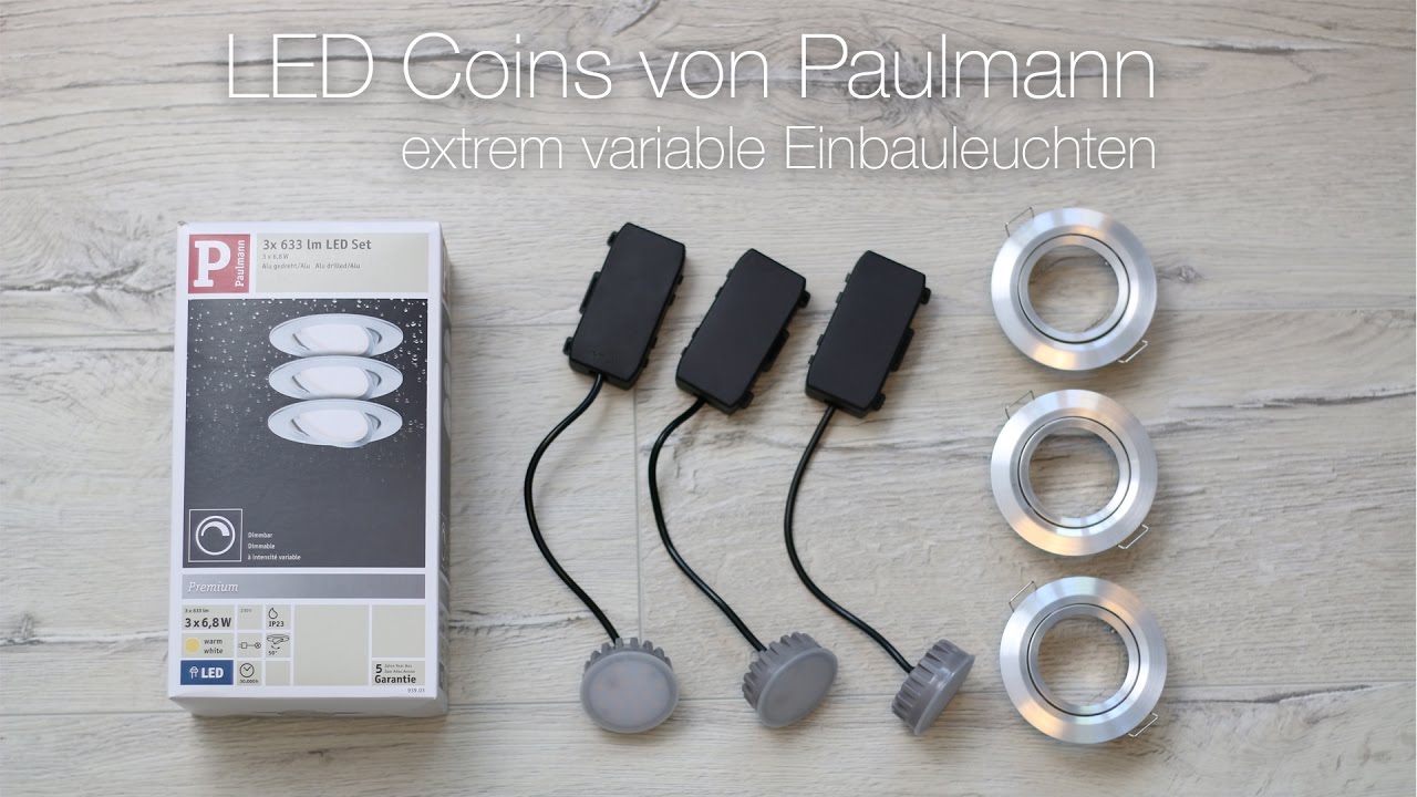 So gehts: Mehrere Paulmann LED Coins miteiander verbinden