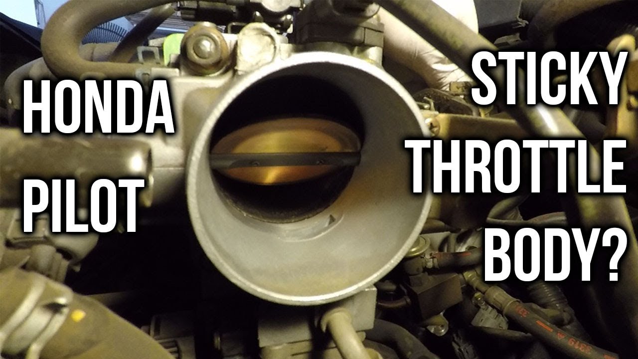 Honda Pilot Throttle Body Cleaning Tutorial