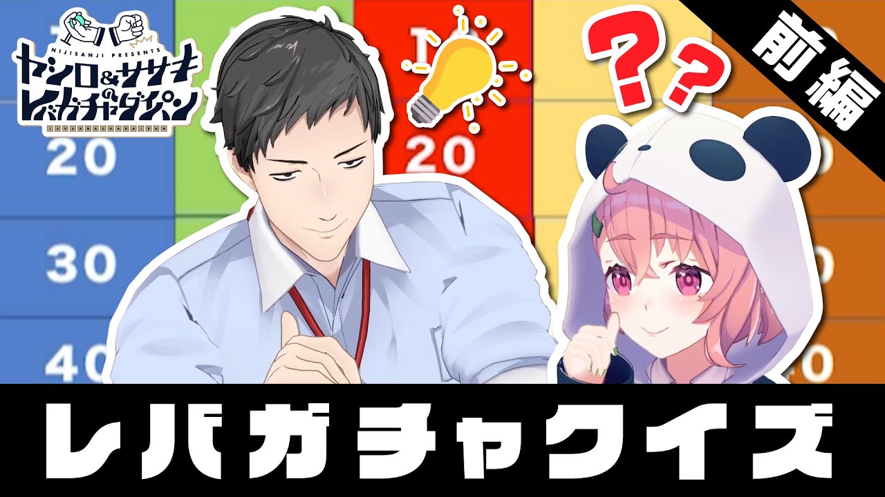 【特別企画】レバガチャクイズバトル！前編【にじさんじ】