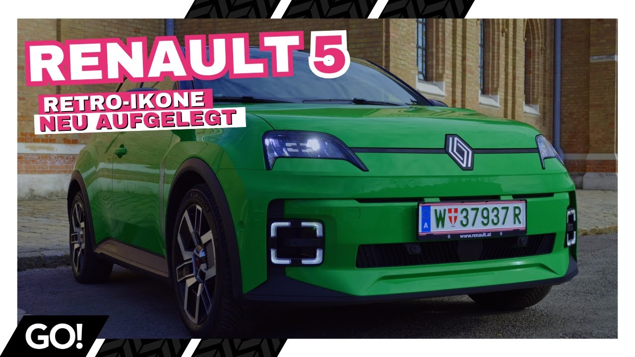 Die Legende fährt jetzt elektrisch! - Der Renault 5