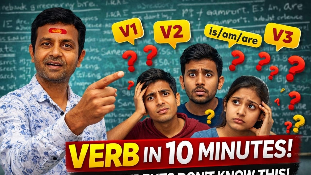 Class 10 English Grammar | Verb Full Chapter | Types of Verb | Bihar Board 2026 |By Gudu sir