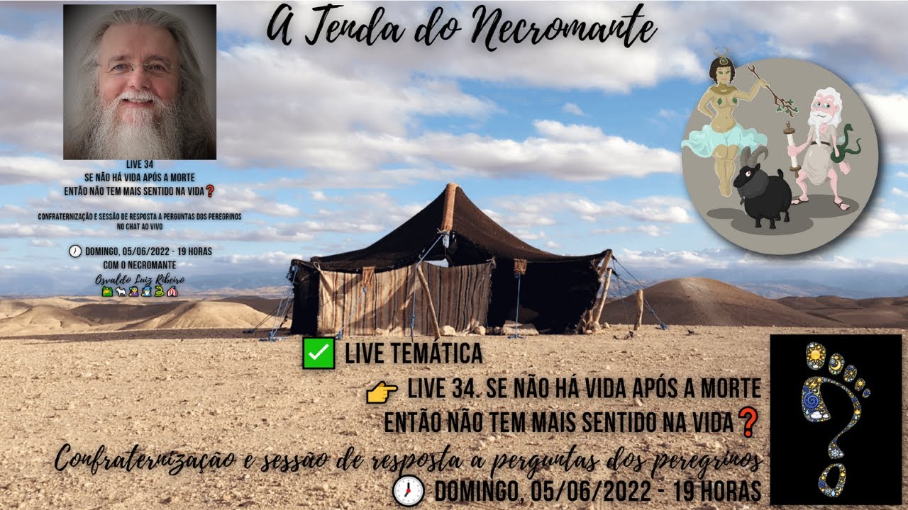 Live 34. Se não há vida após a morte, então não tem mais sentido na vida❓