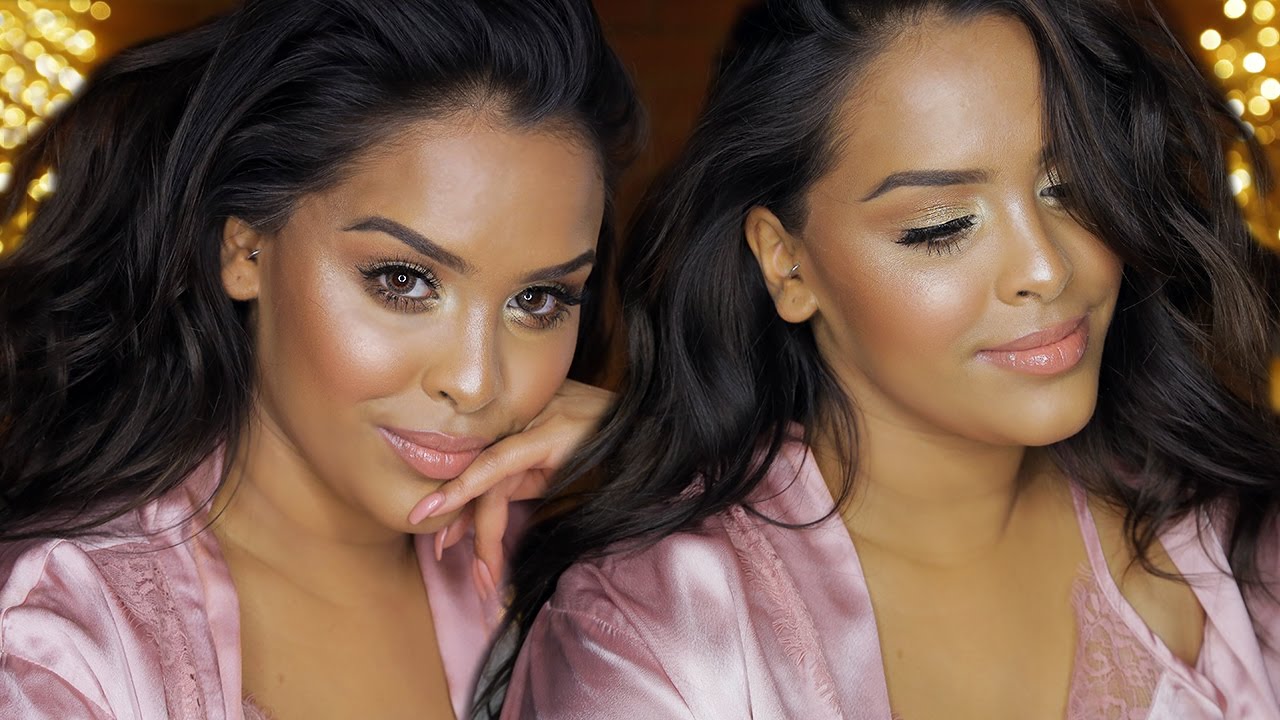WET SKIN Chatty Makeup Tutorial| NikkisSecretx