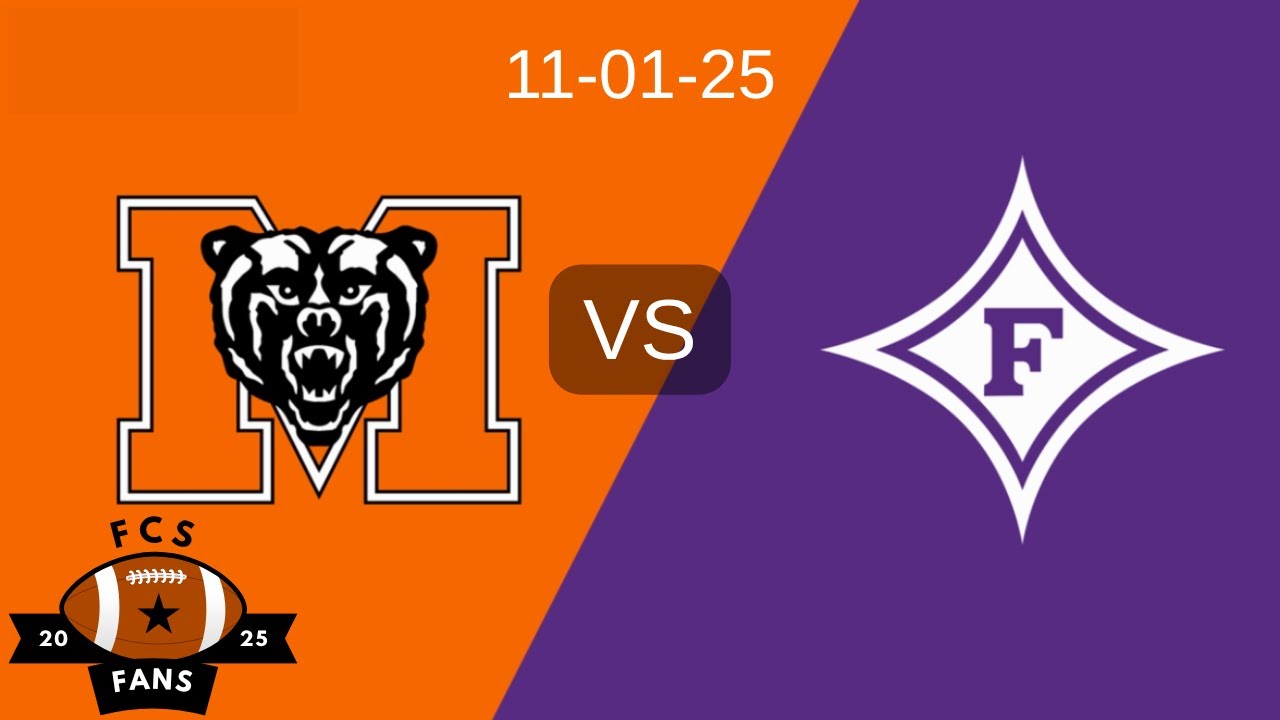 Mercer vs. Furman Extended Highlights - 11-01-25 #fcsfootball #collegefootball