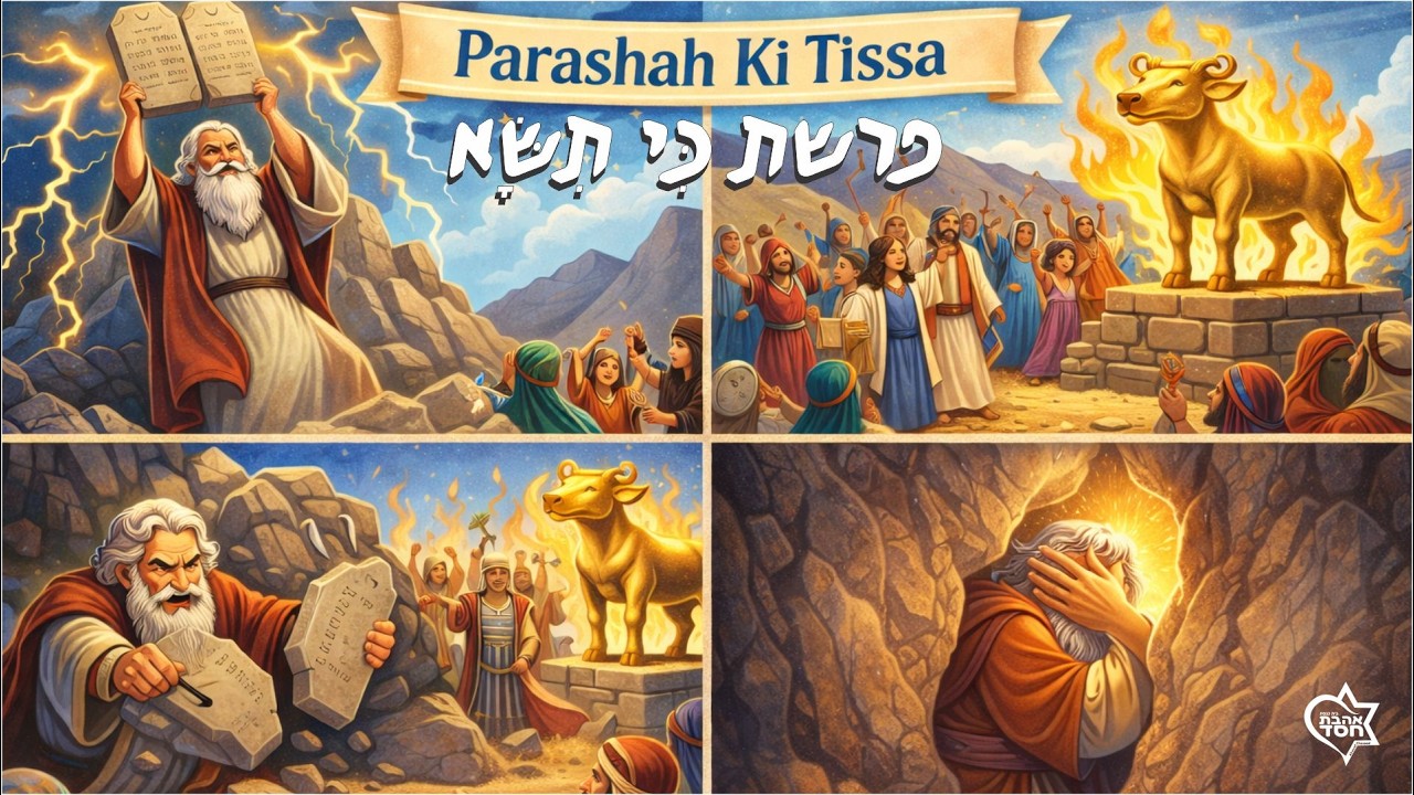 SHACHARIT DE SHABAT - Parashat KI TISSA - Meio Shekel ou Idolatria, qual escolhemos?
