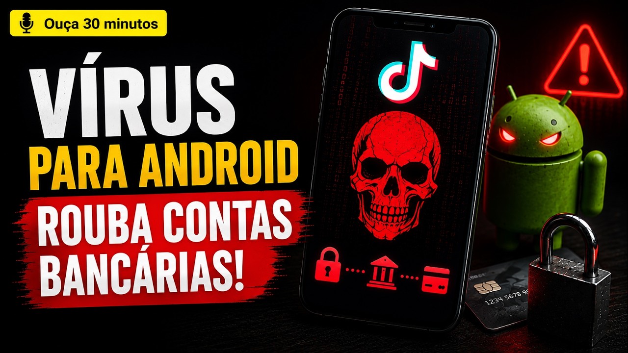 Disfar&ccedil;ado de TikTok, v&iacute;rus rouba dados banc&aacute;rios de usu&aacute;rios