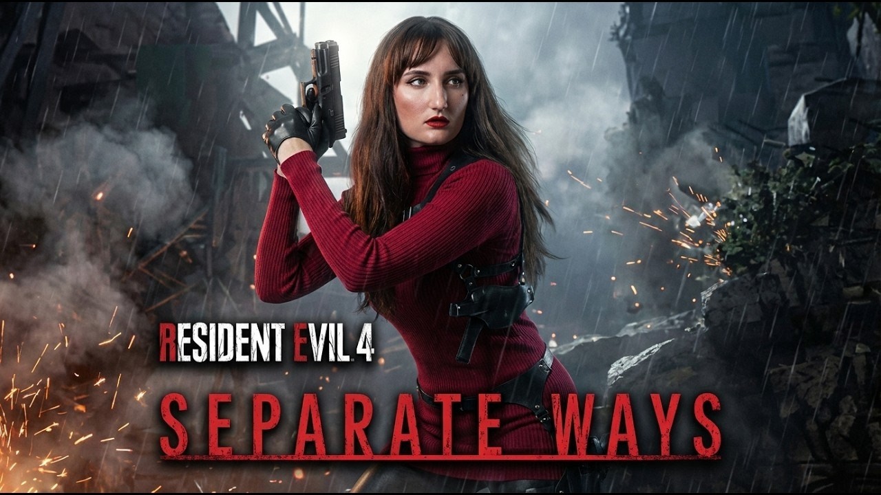 🔴 Resident Evil Marathon -  Resident Evil 4: Separate Ways DLC (PT3) END (Portrait)