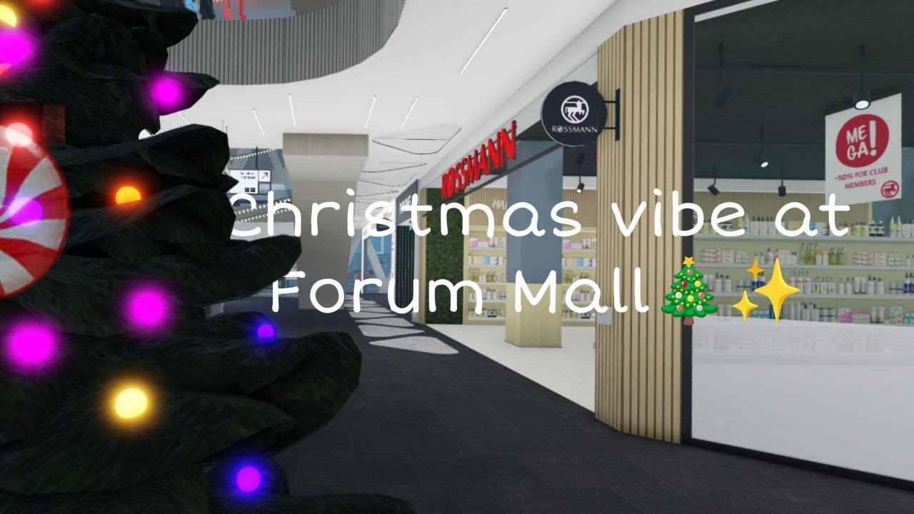 Take a walk through the Christmas Forum Mall! (looking forward to version 2)
