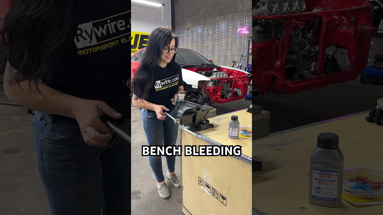 BENCH BLEEDING MY CLUTCH MASTER CYLINDER! #DIY #tipsandtricks