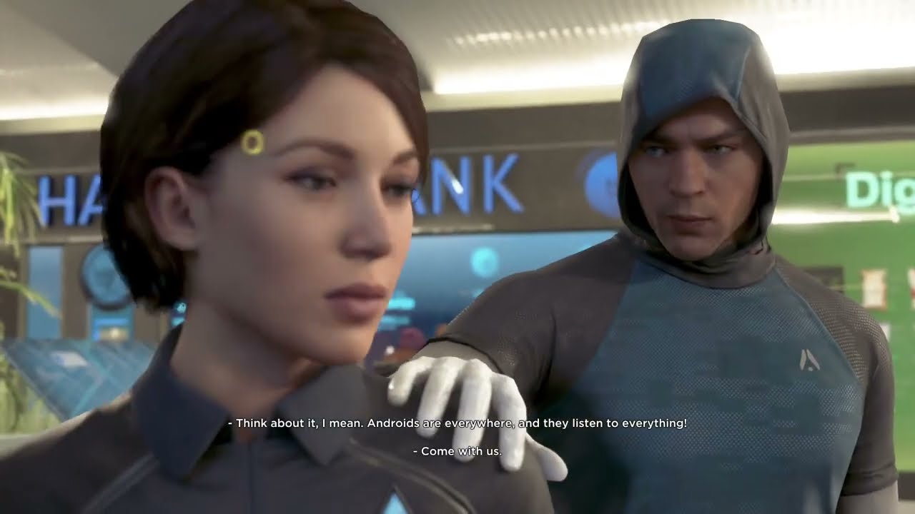 Markus converts Androids in Broad Daylight and Marches - Detroit: Become Human