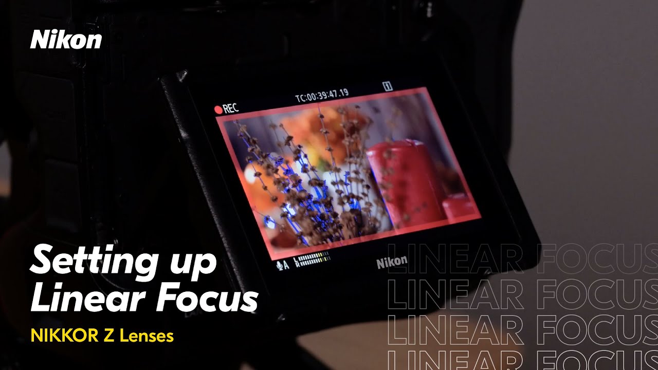 How To Set up Linear Focus on NIKKOR Z lenses