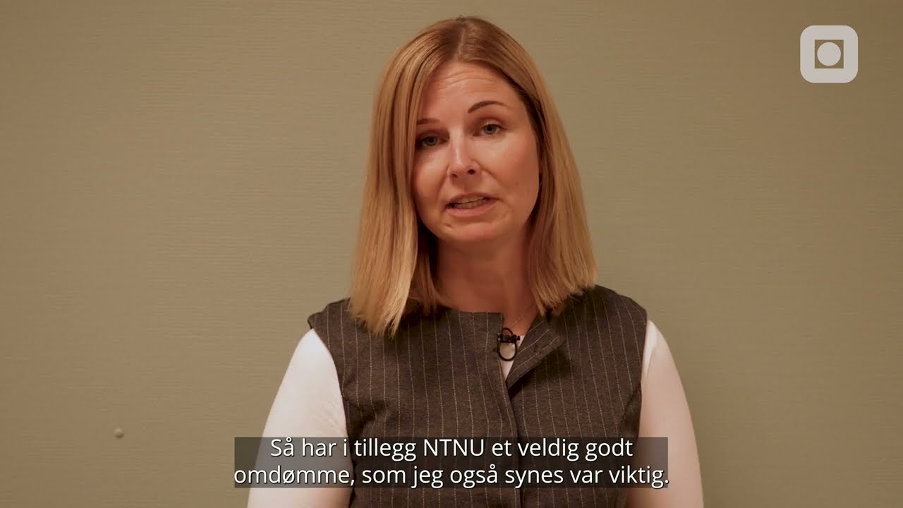 Ta videreutdanning på NTNU - Tonje Skjørtvedt om Master i organisasjon og ledelse (MORG)