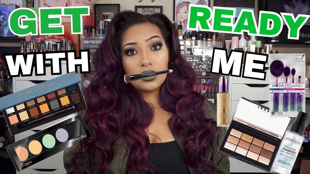 GET READY WITH ME Using NEW Products - Alexisjayda