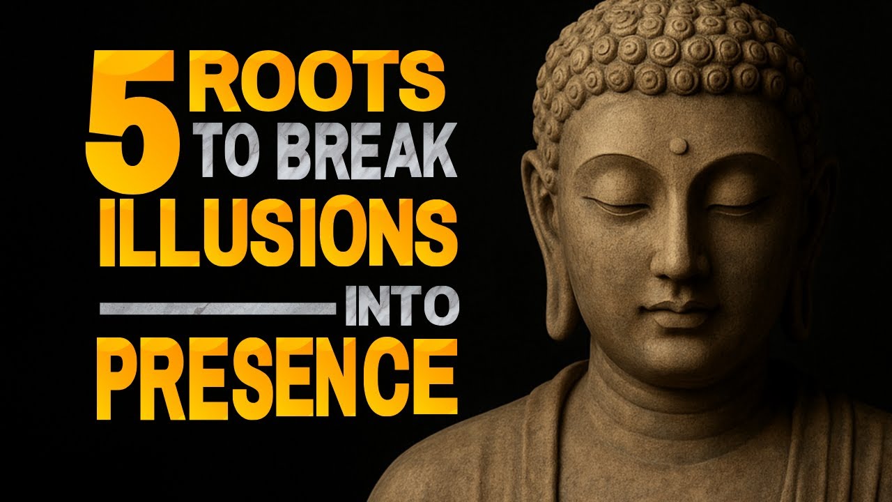 5 ROOTS TO BREAK ILLUSIONS INTO PRESENCE l EACH SMALL ACTION IS A ROOT ANCHORING US IN THE PRESENT