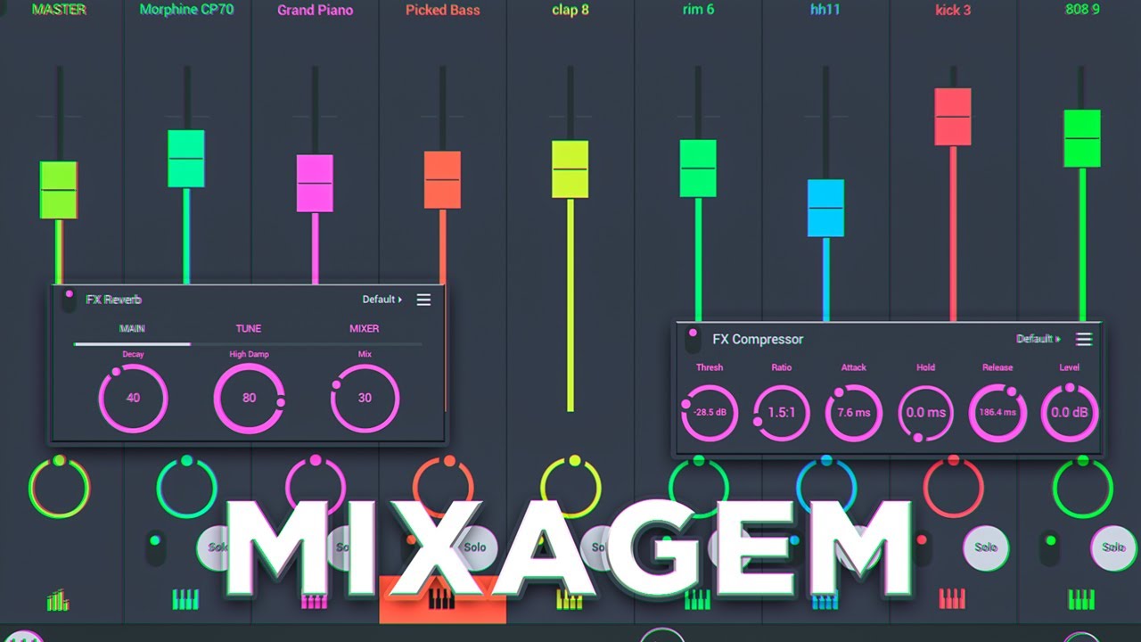 COMO MIXAR UM BEAT DE TRAP NO FL STUDIO MOBILE!!