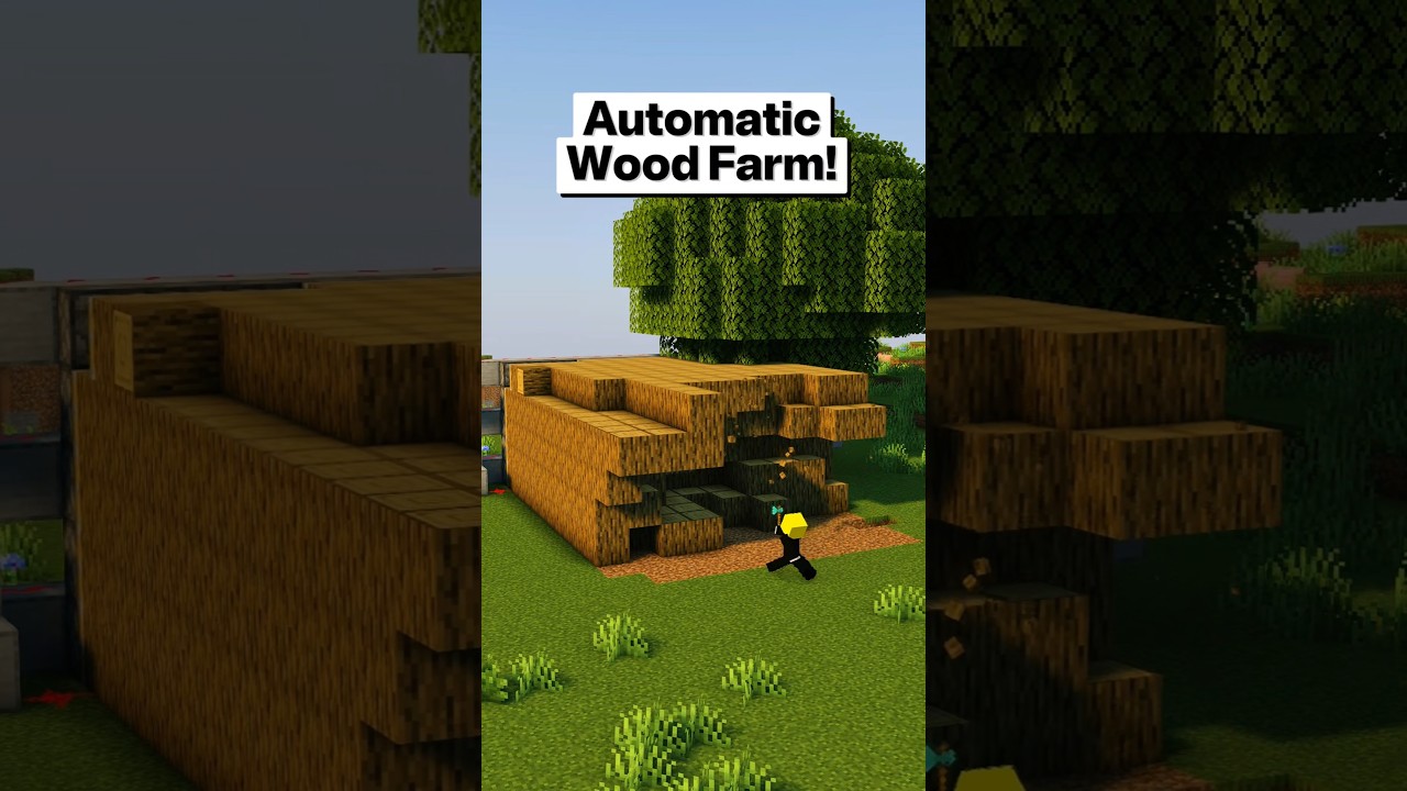 Easy Automatic Tree Farm! 😱