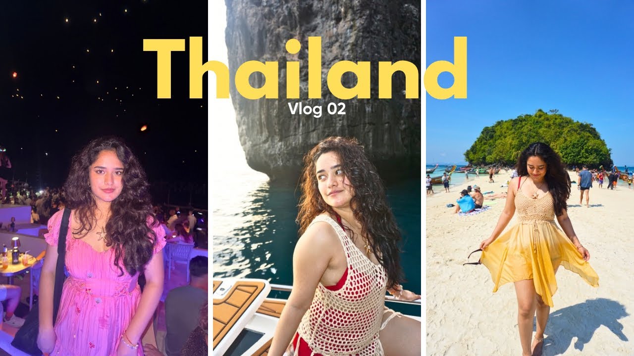 Sun, Sea & Soft Life in Karbi Island 🌊🐚| Thailand Vlog 02