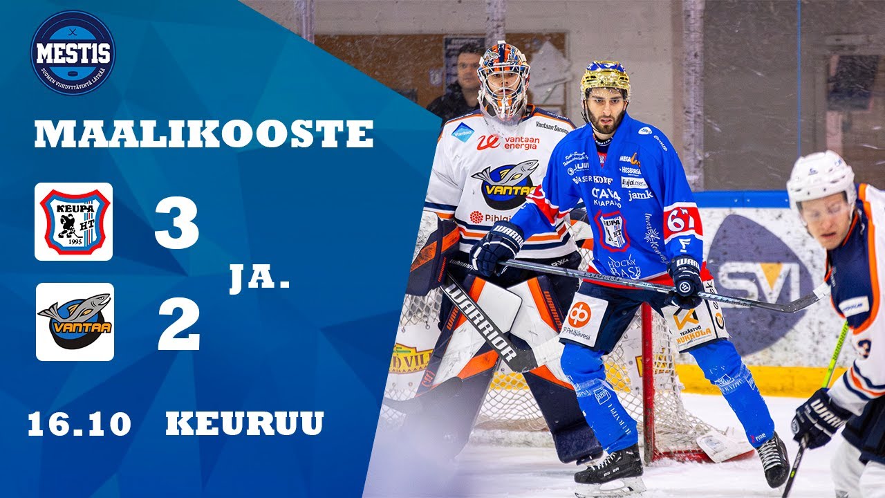 Maalikooste KeuPa HT - K-Vantaa 16.10.2024 (3-2 ja.)
