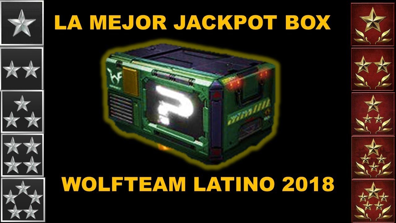 La Mejor Caja Para HUMANO y LOBO™100 Jackpot Box™Special BOX™Wolfteam Latino